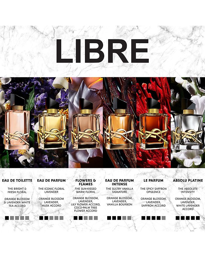 Yves Saint Laurent Libre Flowers & Flames Eau de Parfum Florale 3 oz.