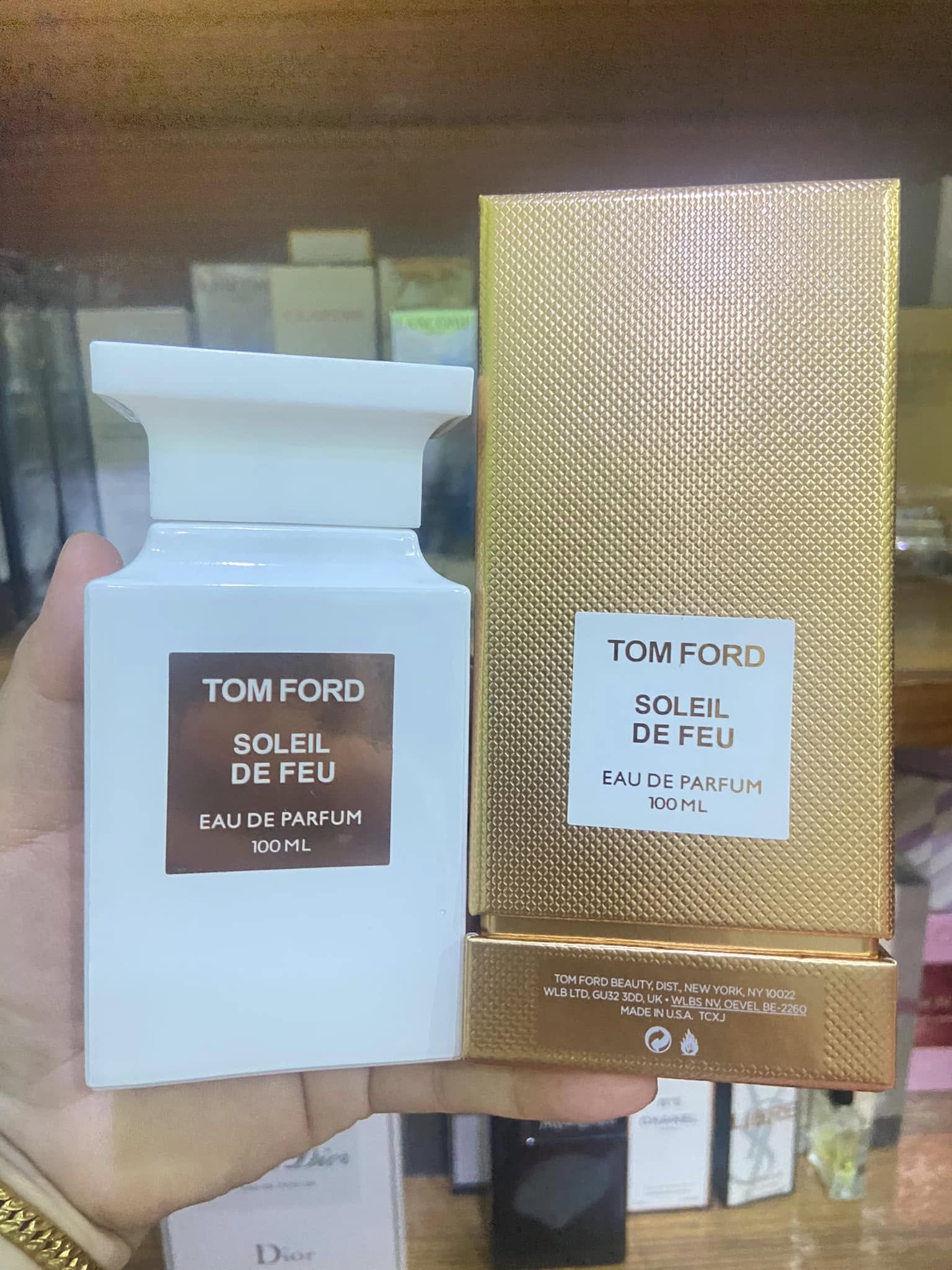 Tom Ford Soleil De Feu Parfum Perfume Spray Luxury Fragrance