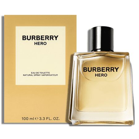 Burberry Hero For Men Eau de Toilette Bold Sensual Adventurous Heroism 100ml