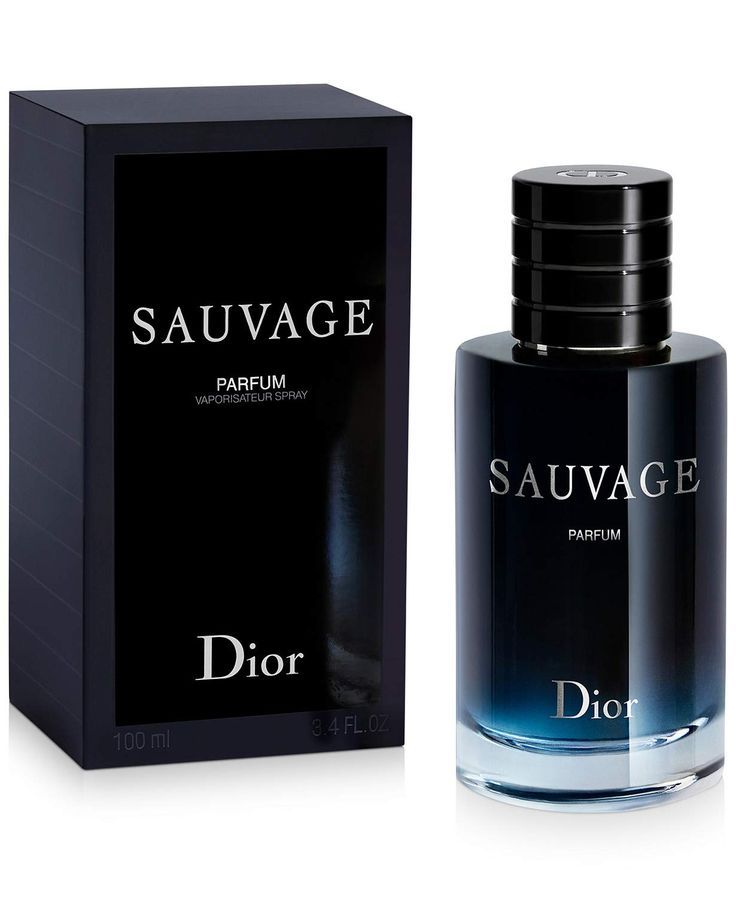 Christian Dior Sauvage For Men 2 Piece Set 3.4 Oz Eau De Parfum Spray