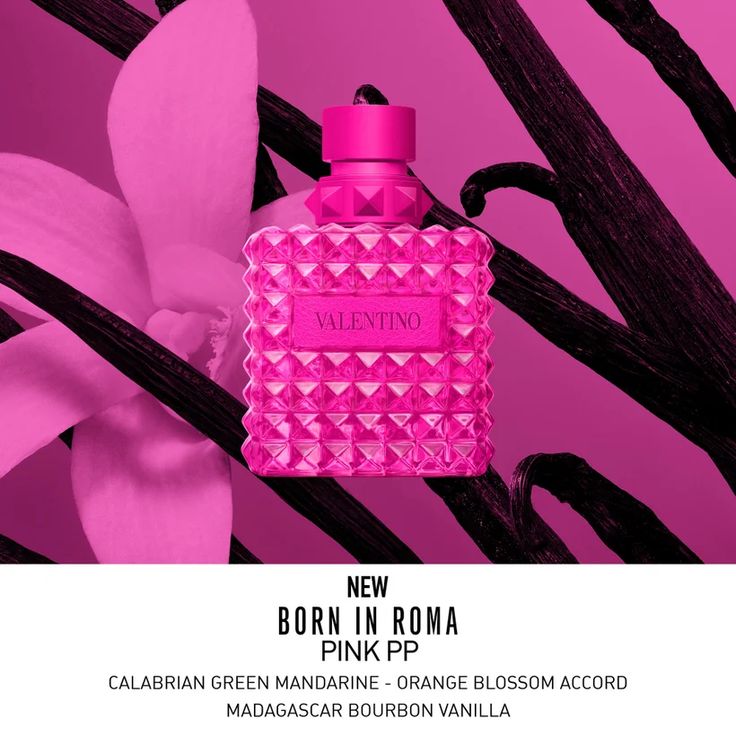 VALENTINO DONNA BORN IN ROMA PINK PP EDP DISCONTINUED SEALED & NEW