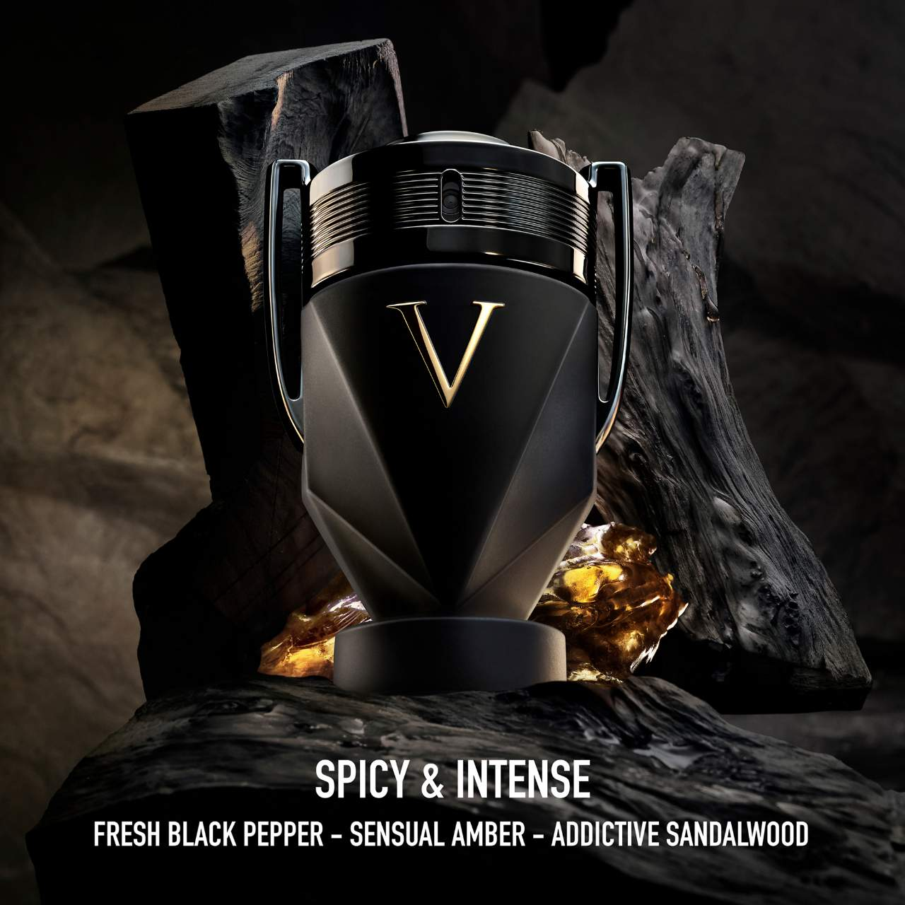 Rabanne  Invictus Victory Absolu Parfum Intense with Black Pepper