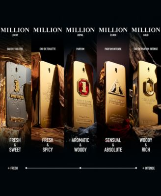 Rabanne  1 Million Lucky Eau de Toilette with Woody Cedar & Plum