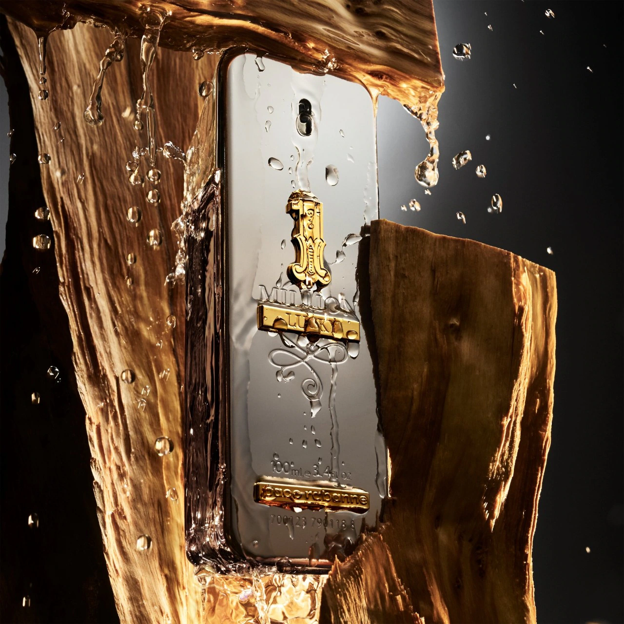 Rabanne  1 Million Lucky Eau de Toilette with Woody Cedar & Plum