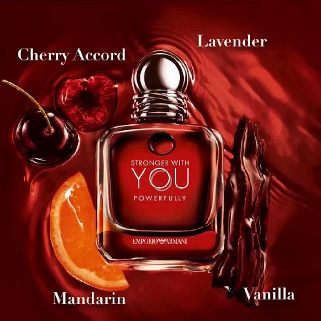 Armani Stronger With You Powerfully Eau de Parfum Spray, 3.3 oz.