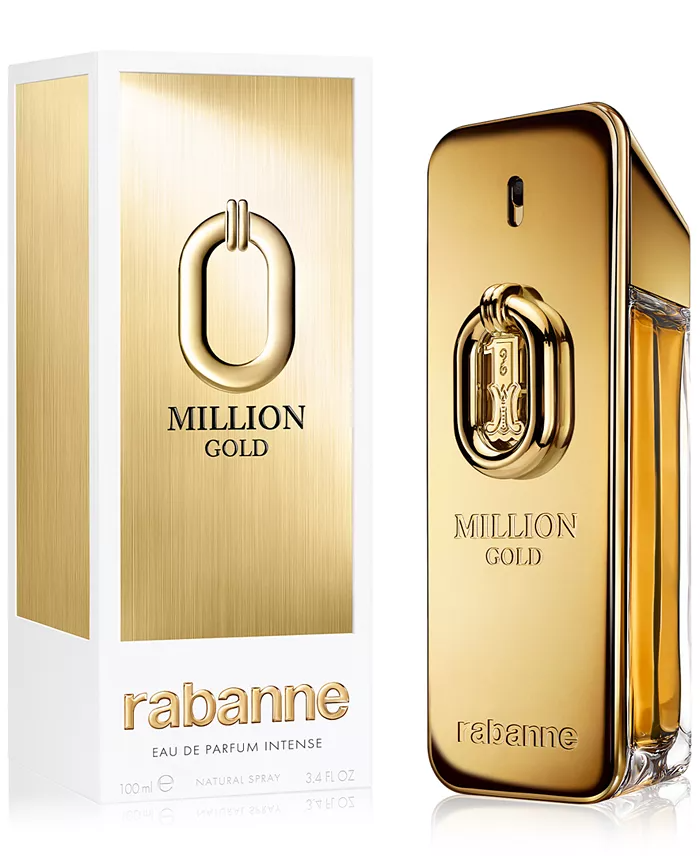 Rabanne Million Gold Elixir Parfum Intense, 3.4 oz.