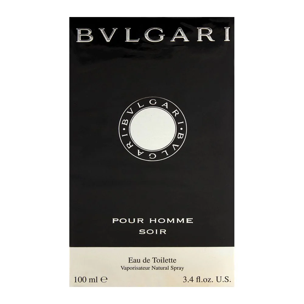 Bvlgari Pour Homme Soir EDT Perfume – 100ml