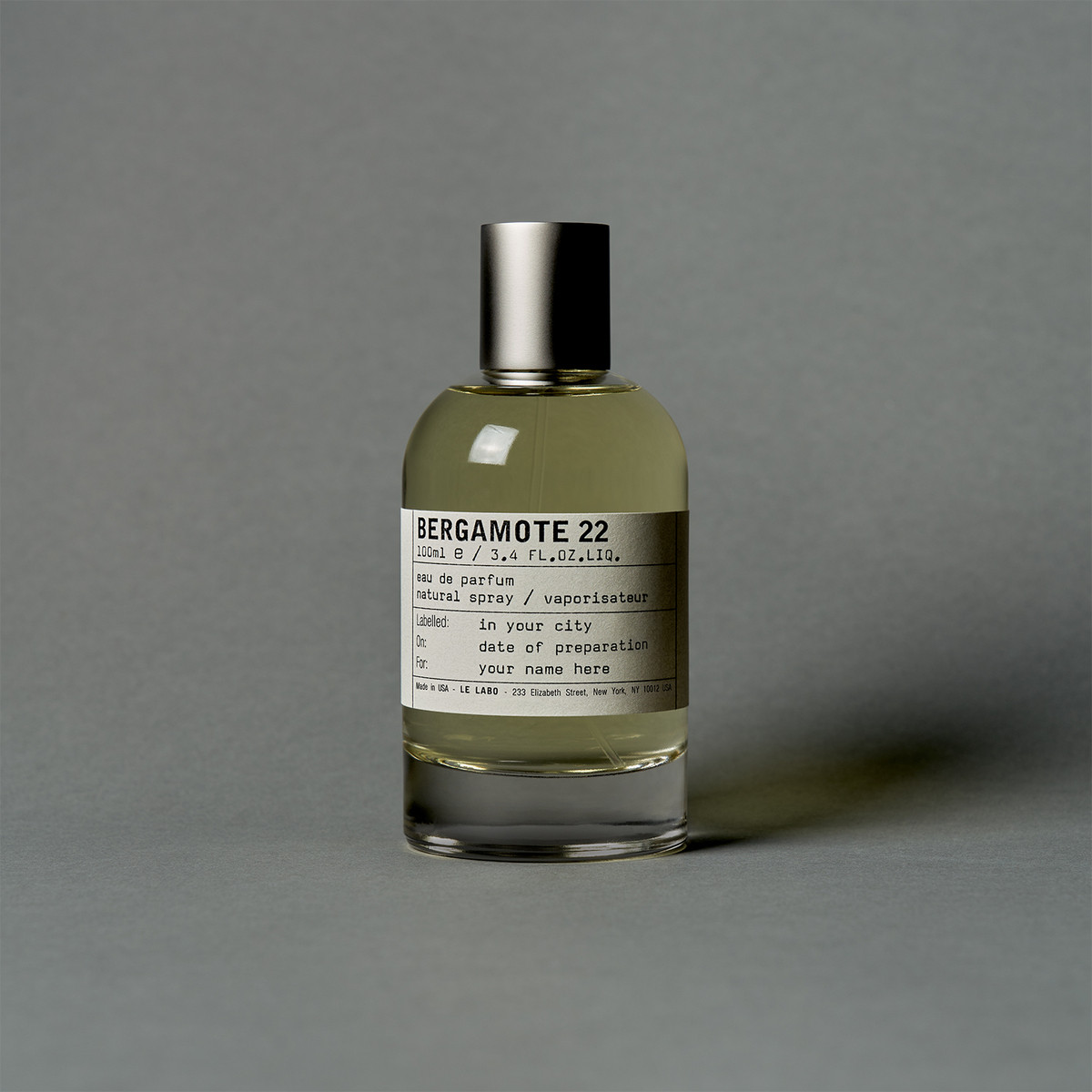 BERGAMOTE 22  eau de parfum